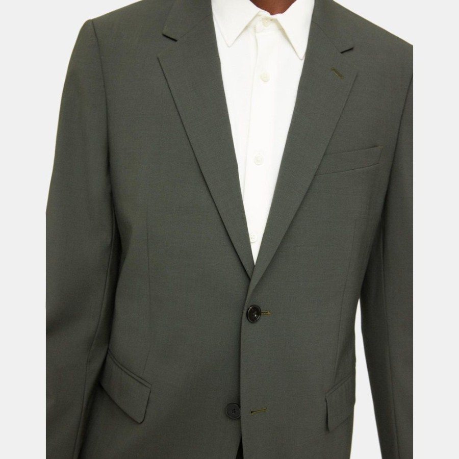 Men Theory Outlet | Structured Blazer In Stretch Wool