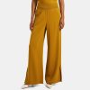 Women Theory Outlet | Wide-Leg Pull-On Pant In Drapey Viscose Sahara